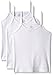 Fruit Of The Loom Big Girls' Girls' Rib Cami (Pack of 3)