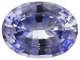 AVG 1.00CT 7.5X5.5MM OVAL BLUE ICE CEYLON SAPPHIRE