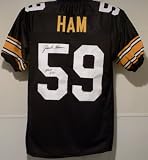 Jack Ham Autographed Pittsburgh Steelers Jersey w/HOF 88