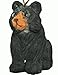 Miniature Wood-Carved Bear Cub Ornament
