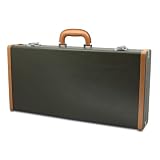 Green Leather Knife Attache Case for Western Style Knives