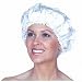 Scalpmaster Terry Lined Shower Cap, Assorted Colors (Pack of 3)