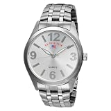 U.S. Polo Assn. Mens US8452EXL Silver Dial Ext