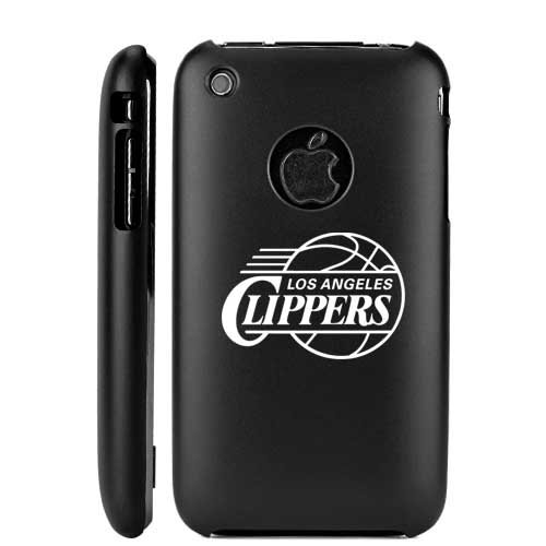 Apple iPhone 3G 3GS Black Aluminum Metal Case Los Angeles Clippers