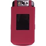 Wireless Solutions Gel Case for BlackBerry Pearl Flip 8220, 8230 (Red)