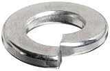 Stainless Steel 18-8 Lock Washer, DIN, M4, 4.1mm ID, 7.6mm OD, 0.9mm Thick (Pack of 100)