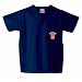 Syracuse Orangemen NCAA Classic Scrub 1 Pocket Top (Navy)