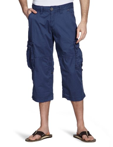 TOM TAILOR Herren Bermuda 64001720010/roll up 7/8 bermuda, Gr. 29, Blau (6379) Preisvergleich