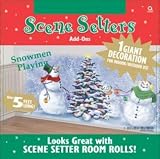 Review Amscan  / Christmas Scene Setters | Snowman Playing Scene Setter