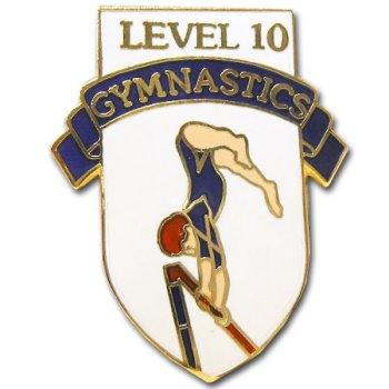 Buy Ladies Level 10 Gymnastics Pin.