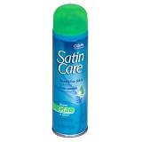 Satin Care Shave Gel, Sensitive, 7-Ounce Bottle (Pack of 6)