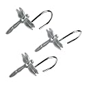 Dragonfly Shower Hooks - Set of 12