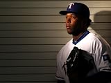 Surprise, AZ - February 28: Texas Rangers Photo Day - Mike Napoli Photographic Poster Print by Jamie Squire, 9x12