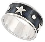 Sterling Silver Hand Made Star Ring