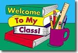 POSTCARDS SCHOOL TOOLS WELCOME 30/PK 4 X 6
