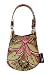 Hypergear Pink and Green Flowered Kangaroo Pouch for most mobile phones