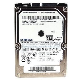 Fujitsu Mobile MHX2250BT - Hard drive - 250 GB - internal - 2.5" - SATA-150 - 4200 rpm - buffer: 8 MB