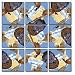 B Dazzle Game Birds Scramble Squares 9 Piece Puzzle