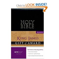 KJV Gift & Award Bible, Revised, with Leather-Look Cover