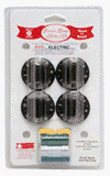 Range Kleen 8124 Replacement Electric Range Knob Kit