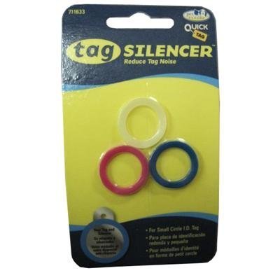 Tag Silencer Small Circle Dog Tag Accessory 3 Pack