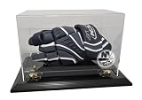New York Islanders Hockey Glove Display Case with Black Finish Base