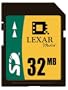 Lexar Media 32 MB Secure Digital Card (SD032231)