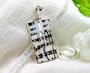 Completely Handcrafted - Designer Sterling Silver Tiger Shell Inlaid Pendant