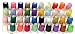 40 Large Spools Embroidery Machine Thread for Brother With Thread Locking Spool