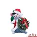6" Shimmermint Wreath Mouse By Annalee
