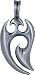 BICO AUSTRALIA JEWELRY (E1) MAUI - WATER SPIRIT - Comes with a Generic 18 inch (to 20in) Adjustable 4mm Black Rubber Necklace.