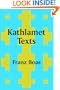 Kathlamet Texts