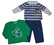 Infant Boys 3pc Pups at Play Denim Pants Set