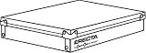エレクター モジュールボックス HEM-11 フタ付Sタイプ
