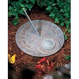 Perpetual Calendar Sundial - Verdigris