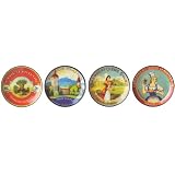 Set of 4 Cheese Course Plates