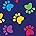 Colorful Paws