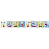 Little Bear Squares Wall Border - Primary (5 yards)