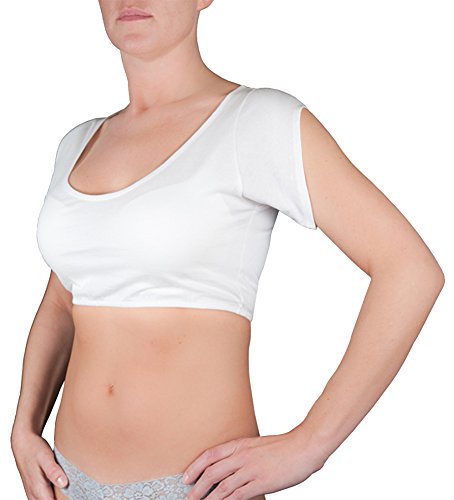 CAM-0: Womens Scoop Neck Crop Top Camisole/Undershirt without Pads