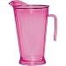 Hot Pink Plastic 64oz Pitcher