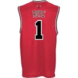Derrick Rose Jersey: adidas Red Replica #1 Chicago Bulls Jersey