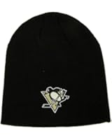 NHL Pittsburgh Penguins Basic Cuffless Knit Beanie, One Size