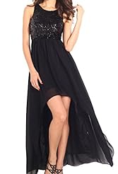 Backless Sequined Polyester Spring Summer Winter Sleeveless Checkered Print Evening Dress/Prom Dress 