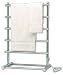 Warmrails Buckingham Towel Warmer and Drying Rack, Chrome and Brass