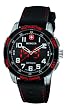 Wenger Men's 70430 Nomad Compass Red LED Black Silicone Strap Watch