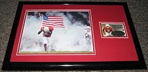 Roy (Safety) Williams Signed Photo - TEXAS Framed 11x17 Rookie Card & Display SAGE - Autographed NFL Photos