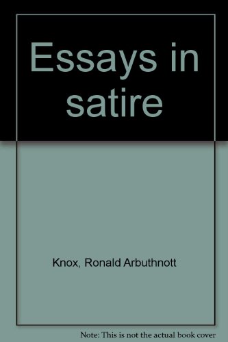 essays in satire