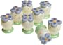 Pfaltzgraff Summer Breeze Mini Salt and Pepper Shakers, Set of 4