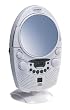 Jensen JCR-550 Shower CD Player/Clock Radio with Fog-Free Mirror