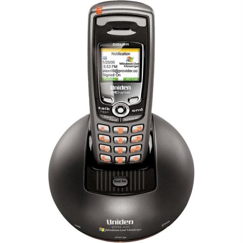 Uniden WIN1200 Dual Mode 5.8 GHz Cordless Land Line Phone with USB Connection for Windows Live Messenger Voice Chat